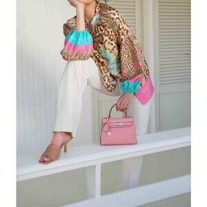 NEW MUCHO GUSTO pastel dreams blouse in multi